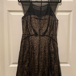 Betsey Johnson Black w/Sequence Underlay Women's Dress.. Size 12